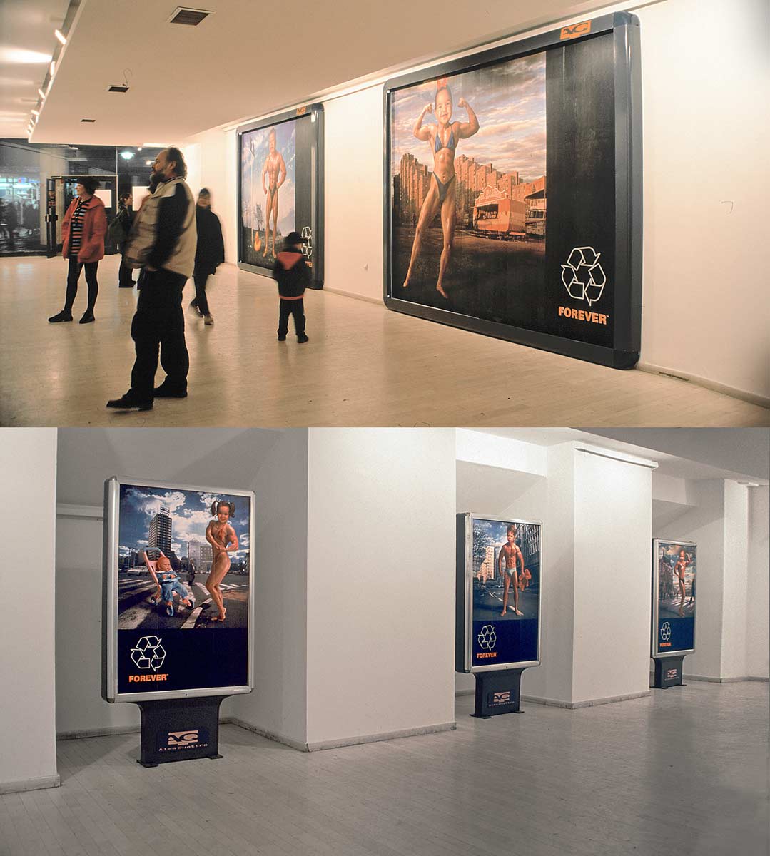 Aleksandar Kujucev art photography - Forever in the Art Gallery of the Cultural Center of Belgrade