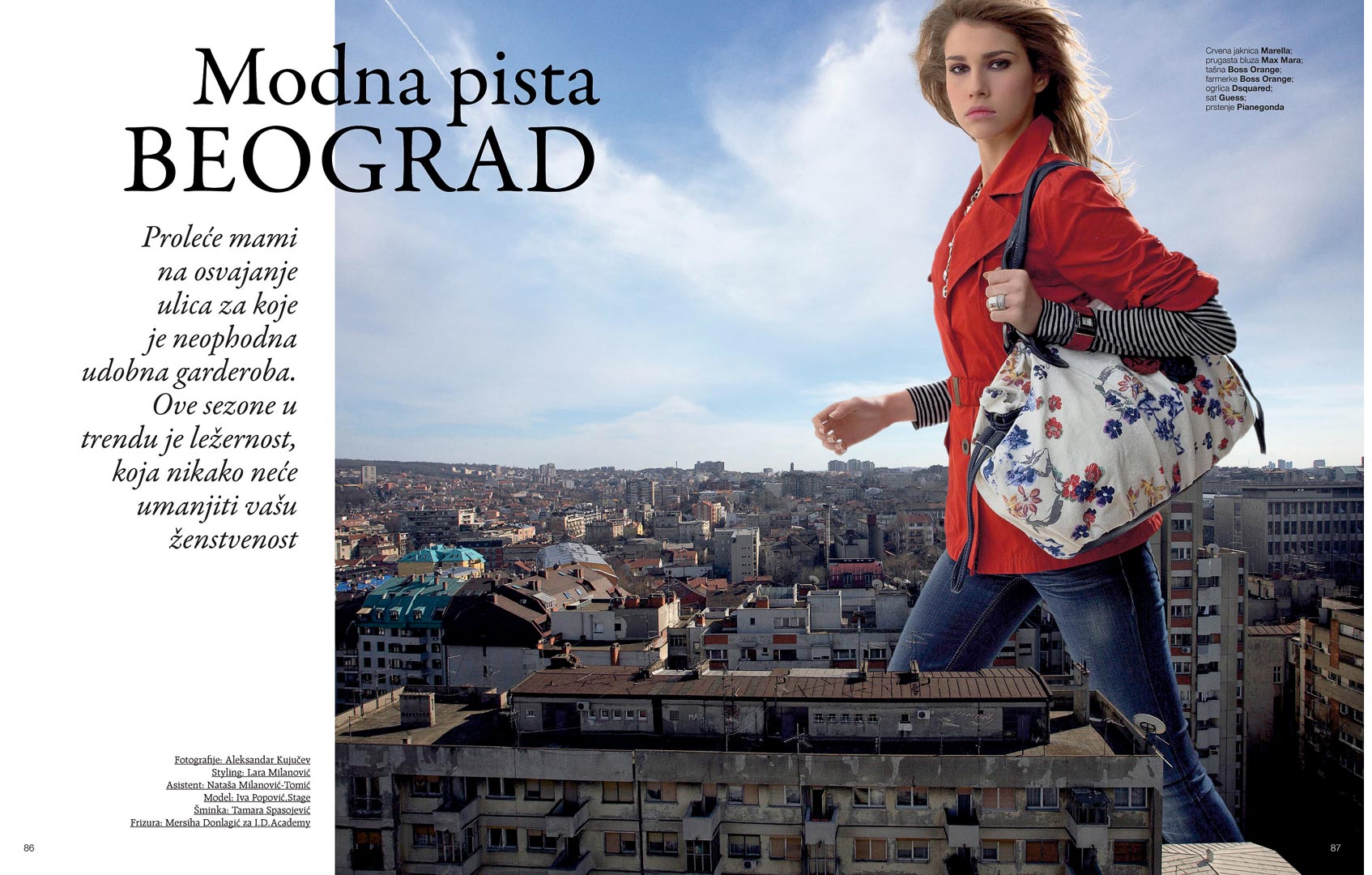 GRAZIA magazine, fashion editorial, fashion editor & styling: Lara Milanovic